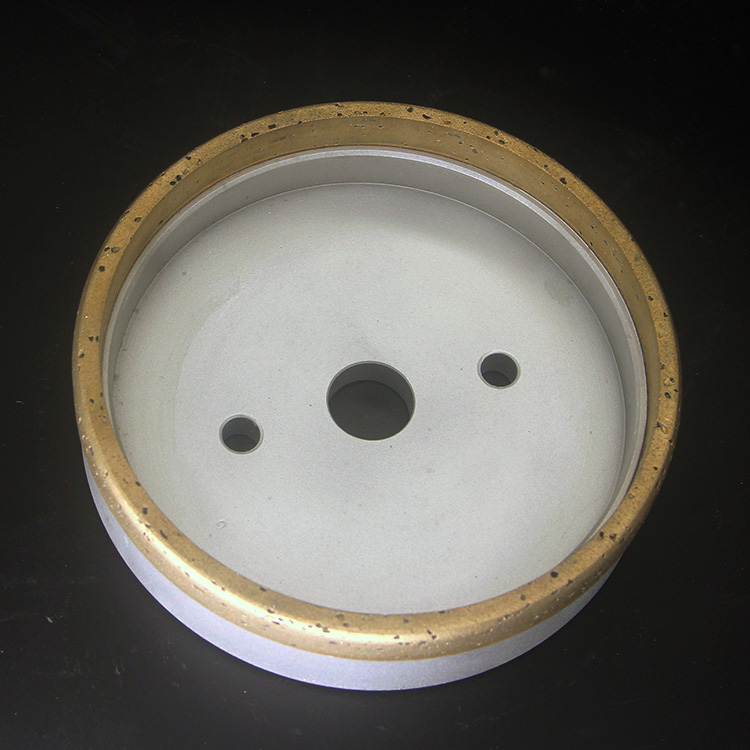 Boke factory price continuous chamfering abrasive diamond cup wheel glass grinding wheel