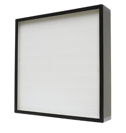 H13 H14 HEPA And ULPA Filters U15 U16 U17 Mini Pleat HEPA Filter Glass Fiber