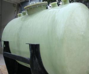 Wholesale FRP Food Brewing Green Beer Storage Tank Horizontal 1400mm 2m3 from china suppliers