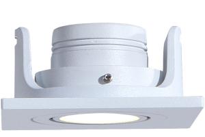 Wholesale Square Dimmable Recessed LED Lights 3.5w for Hotels / Restaurants Dia.65 * 65 * H30mm from china suppliers