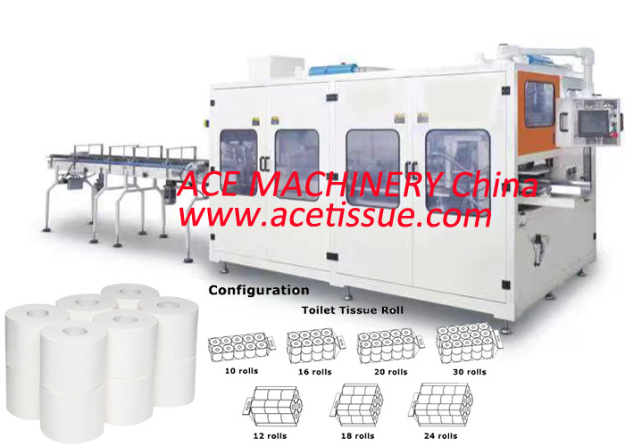 toilet paper wrapping machine
