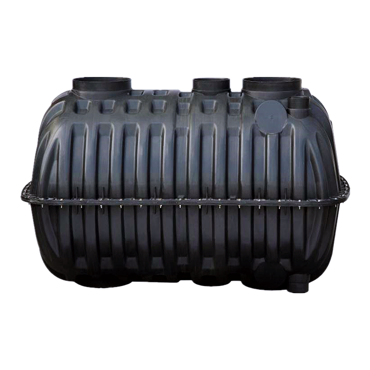 1000L/H Rural Domestic Sewage Septic Tank for Nightsoil Sludge and Biogas Utilization