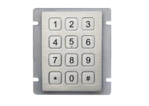 Wholesale Antibacterial Washable Metal Industrial Keypad 4x4 Atm Machine Keypad from china suppliers