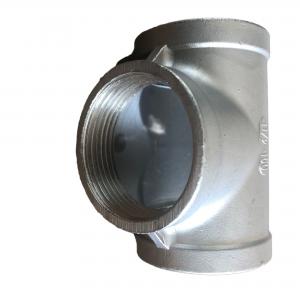 Wholesale Malleable Iron Seamless Pipe Fittings Galvanized Pipe Thread Tee from china suppliers