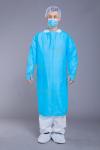 Waterproof Disposable Back Broken Point Type CPE Plastic Gown