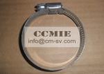 Bulldozer Stainless Steel Hose Clamp Spare Parts , CE / ISO Metal Pipe Clamp