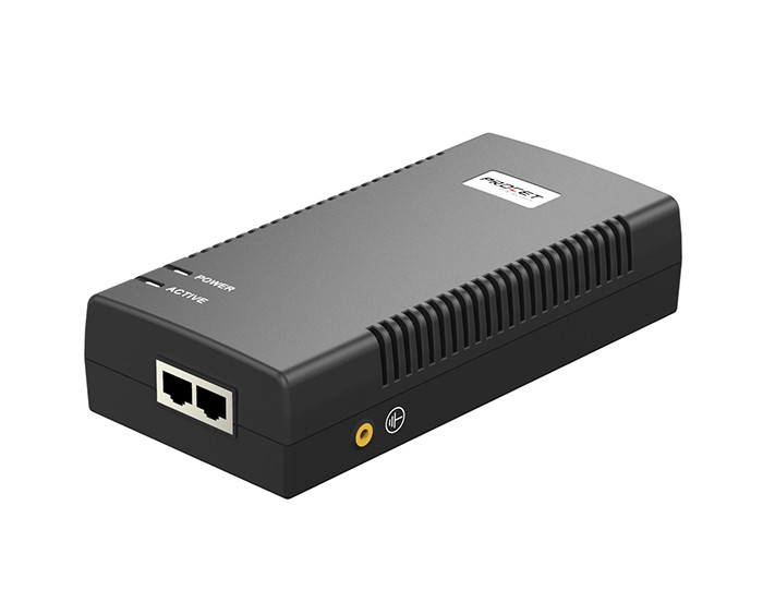 Wholesale -40C To 85C Wide Temperature 10GbE PoE Injector High Power For Camera from china suppliers