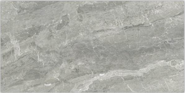 30*60 Inches Wall High Polished Grey Floor Tile / 750*1500mm Durable Ceramic