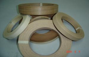 Wholesale Natural Edge Banding Veneer Enviromental Glue , 0.5 mm Thickness from china suppliers