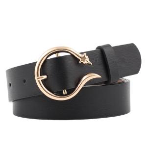 Wholesale OEM Pu Leather Belts Women Fashion Sexy Wide 3.0cm Waistband from china suppliers