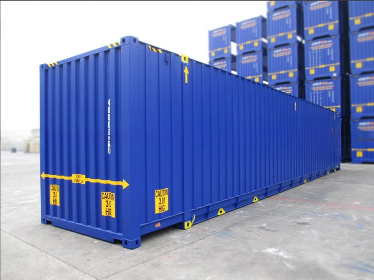 Standard and Pallet Wide 48ft HC Shipping Containers with External Dimensions 14630 x 2438 x 2896 mm