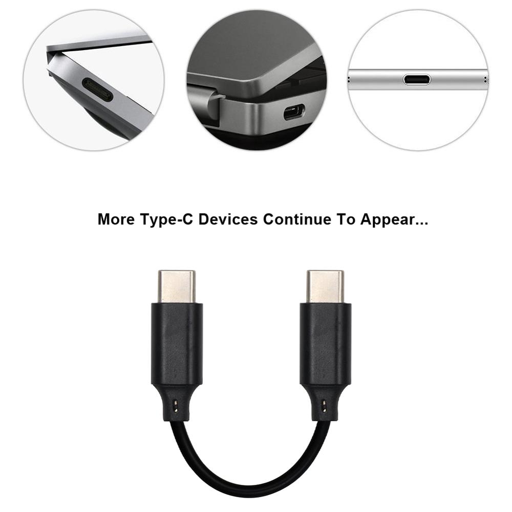 1m/2m/10ft Usb 3.0 Data Cable Type C To C USB Cable For High Speed Data Transfer