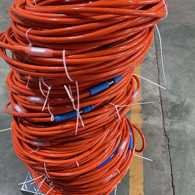24 Channel Seismic Cable 9.2mm OD Seismic Refraction Cable Customized