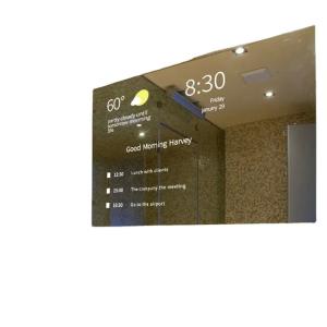 China 21.5 Inch Android Smart TV Mirror , Touch Screen LCD Mirror For Vanity Dressing Makeup on sale