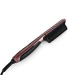Portable Plate Electric Hair Brush , Straightener / Curler Electric Beard Comb