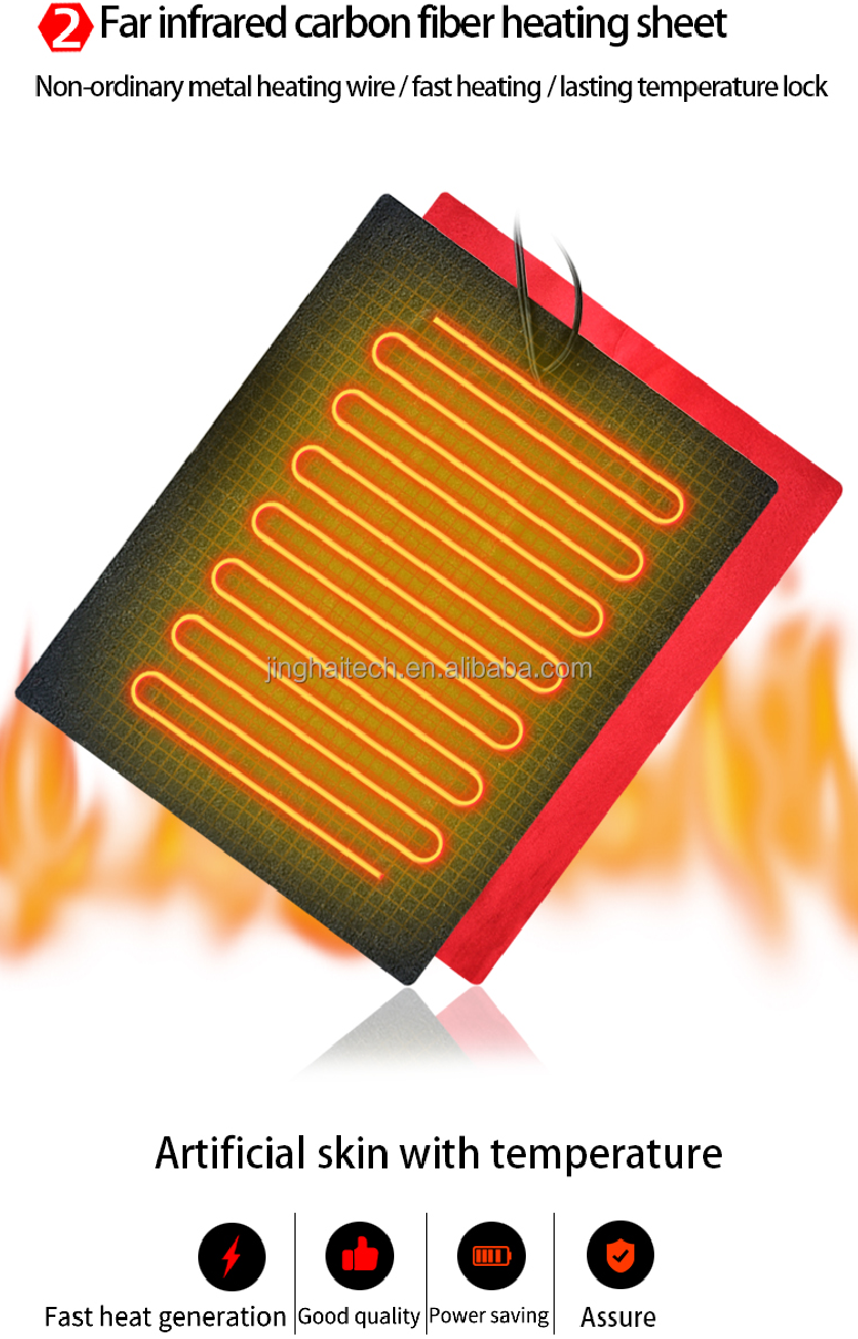 Intelligent Control Electric Heated Vest Polyester Smart Casual