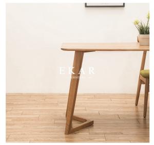 Wholesale Latest Designs Solid Wood Furniture White Oak Dining Table from china suppliers