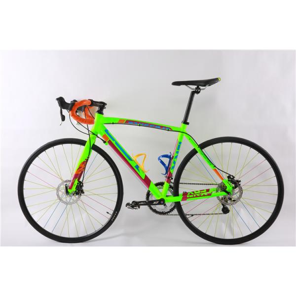 Colorful 6061 aluminium alloy 700C road bicycle/bicicle with Shimano 14 speed Shimano disc brake made in China