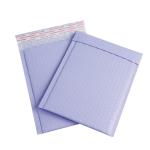 Self Sealing Purple Large Bubble Poly Mailers Thickness 140g