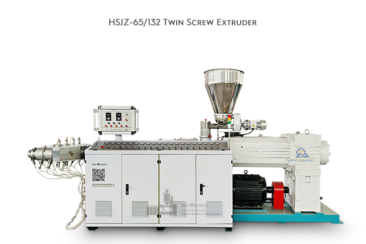 37kW Electric Conduit PVC Pipe Making Machine 39.6 Rpm