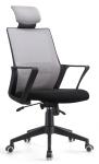 Durable High Back Rolling Chair , Sturdy Modern Secretary Chair With Arms