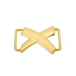 Wholesale Bright Gold Metal Cross Shape Handbag Lock For Purse Decoration from china suppliers