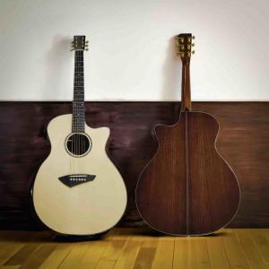 Wholesale Custom GA Body SOLID WOOD Acoustic Guitar: SoliWood Masterpiece with Vintage Style from china suppliers