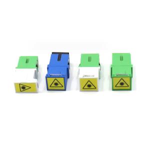 Wholesale SC LC single mode Zirconia Ceramic Sleeve cable to fiber optic adapter from china suppliers