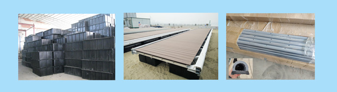 Marine Floating LLDPE Dock Floater Modular EPS Foam Floating Pontoon Dock