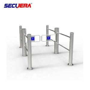 Wholesale Fingerprint and Slim Swing Turnstile Opener for office building turnstile barrier gate from china suppliers