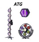 RGBW Color Night Bar KTV Beam Lighting Lamp for Home Party Christmas Disco