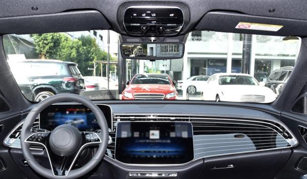 For Mercedes Benz E Digital Coaxial Car Mirror Video Camera Rearview Recorder