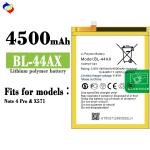 4500mAh BL-44AX X571 Rechargeable Battery for Infinix Note 4 Pro High Capacity