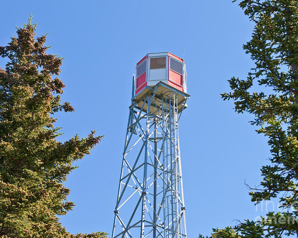 60m Galvanized Lattice Steel Military Guard Tower