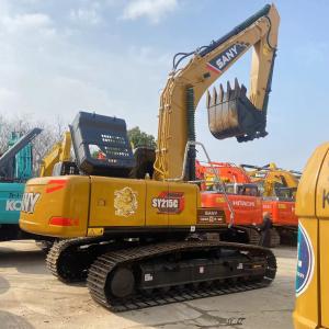 Wholesale Sany Sy 215 Excavator 20Ton Second Hand SANY 205 215 235 Medium Excavators 2023 Year from china suppliers