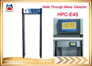 Wholesale Hot sales 45 zones Walk through military security metal detector door from china suppliers