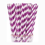 Reusable Bamboo Paper Drinking Straws For School Decoration