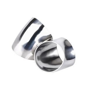 Wholesale F304L 45 Degree Welded Metal Seal 1/2 Inch Food Industry Elbow Sanitary Pipe from china suppliers