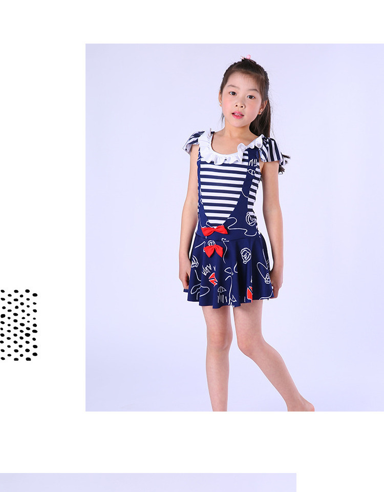 Pretty Summer Essential Stretch Baby Girls Swimsuit