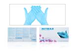Manufacturers Disposable Nitile Examination Gloves, Powder Free, Non Latex