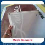 Printed Mesh Vinyl Banner Fence Scrim