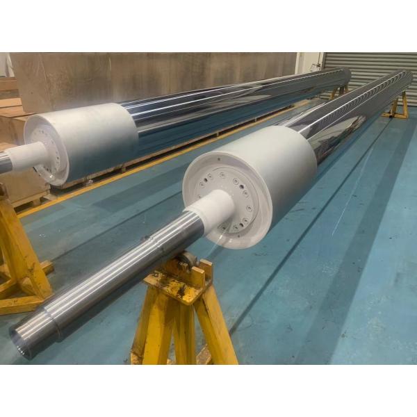Double Shell Structure Cooling Roller with Q345 Material and High Heat Transfer Efficiency for Customizable Capacity
