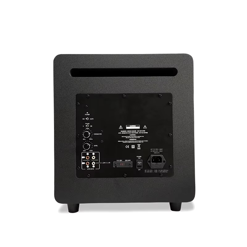 Active Front Firing Subwoofer Speaker Deep Bass Built In 300W Class D Amplification