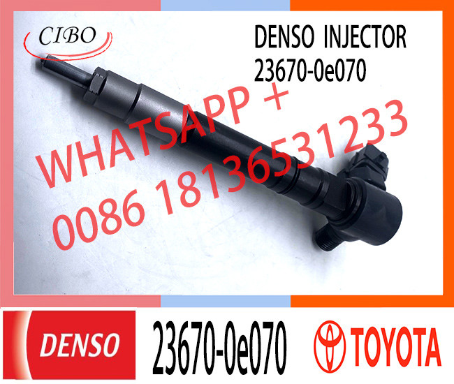 Genuine brand new 23670-09460 23670-0E070 fuel injector nozzle assy for den so Toyota injector