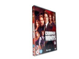 Wholesale Hot sale tv-series dvd boxset Criminal Minds Season 10 Uk Video Region free from china suppliers