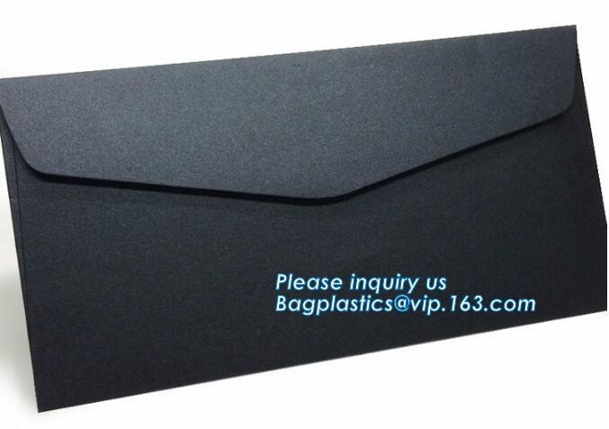 Custom offset paper envelope printing greeting card envelope gift cards with envelope,custom printing black A4 c4 c5 b6