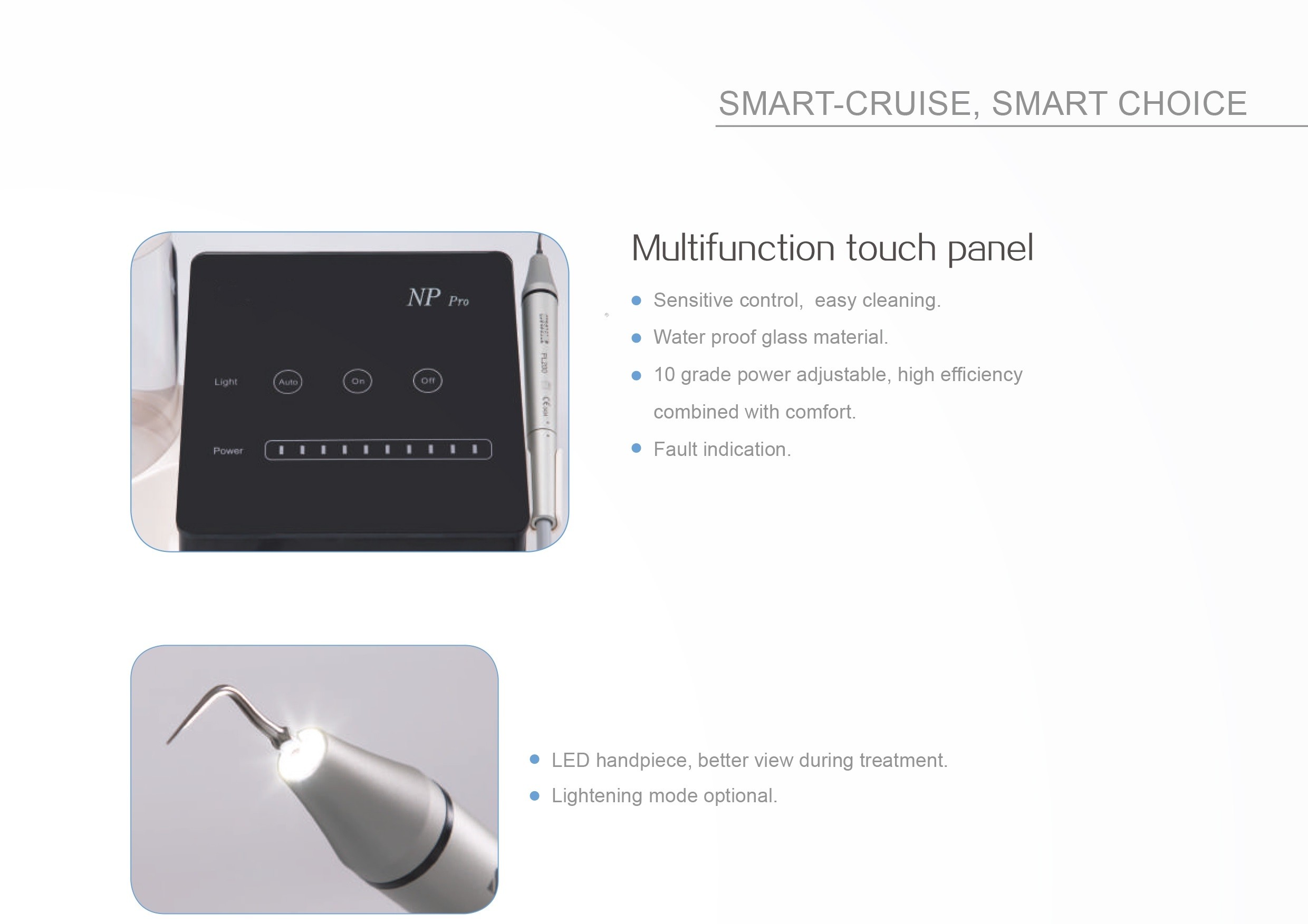 NP Compact Similar Woodpecker Painless Dental Ultrasonic Periodontal Treatment