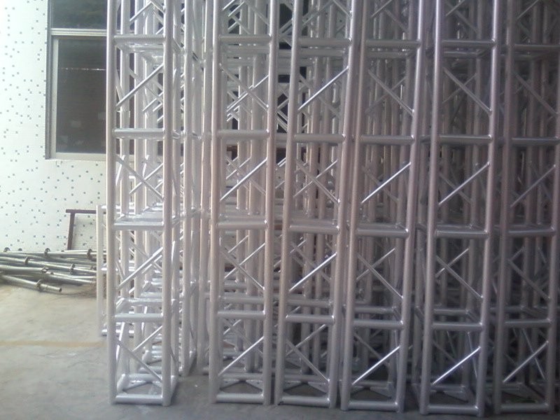 Hang Speaker Aluminum Square Truss / Silver Aluminum Stage Truss 0.5M-4M