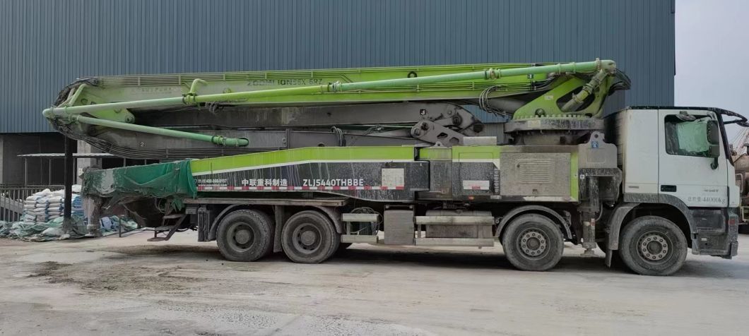 56m Concrete Pump Truck Concrete Boom Pump Heavy Equipment