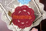 Multi Round Hand Made Crochet doily/placemat coasters/placemat set/shabby chic